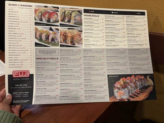 Menu photo 2 Fuji Sushi House Biloxi, MS