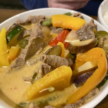 Chanon Thai Cafe - Beef curry - Thai Near Me - Salt Lake City, Utah