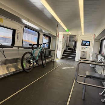 San Jose Diridon Caltrain - Train car - almost empty, which is a rare event - Train Stations Near Me - San Jose, California San Jose Diridon Caltrain - Train car - almost empty, which is a rare event - Train Stations Near Me - San Jose, California