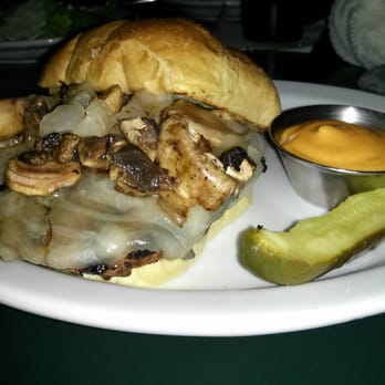 The Rookery - My modified Allman. I ordered provolone instead of swiss and added sauteed onions. - Bars Near Me - Macon, Georgia The Rookery - My modified Allman. I ordered provolone instead of swiss and added sauteed onions. - Bars Near Me - Macon, Georgia