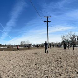 Berkeley Leashless Dog Park - February with blue skies