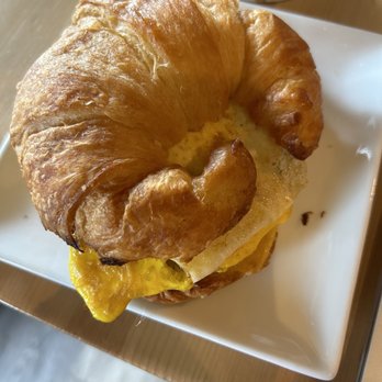 Third Space Coffee - Turkey sausage Croissant Breakfast Sandwhich - Coffee & Tea Near Me - Colorado Springs, Colorado Third Space Coffee - Turkey sausage Croissant Breakfast Sandwhich - Coffee & Tea Near Me - Colorado Springs, Colorado