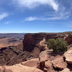 Canyonlands Jeep and Car Rentals - View from Dead Horse State Park after Gemini Trails but before Shafer Trail.