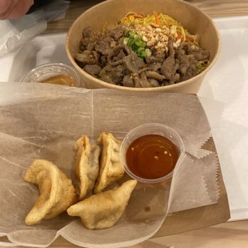 Lotus Pepper - Fried pork dumplings with sauce - Vietnamese Near Me - Providence, Rhode Island Lotus Pepper - Fried pork dumplings with sauce - Vietnamese Near Me - Providence, Rhode Island