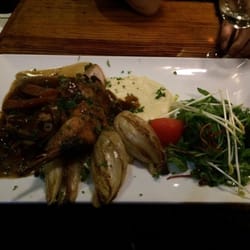 Eet-Staminée In De Molen - Pheasant (fezant) with potatoes, endive, and salad