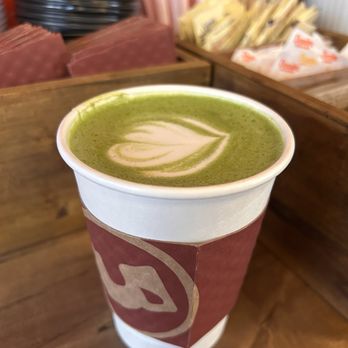 Stone Street Tavern - Matcha latte with Oat Milk - Pubs Near Me - New York, New York