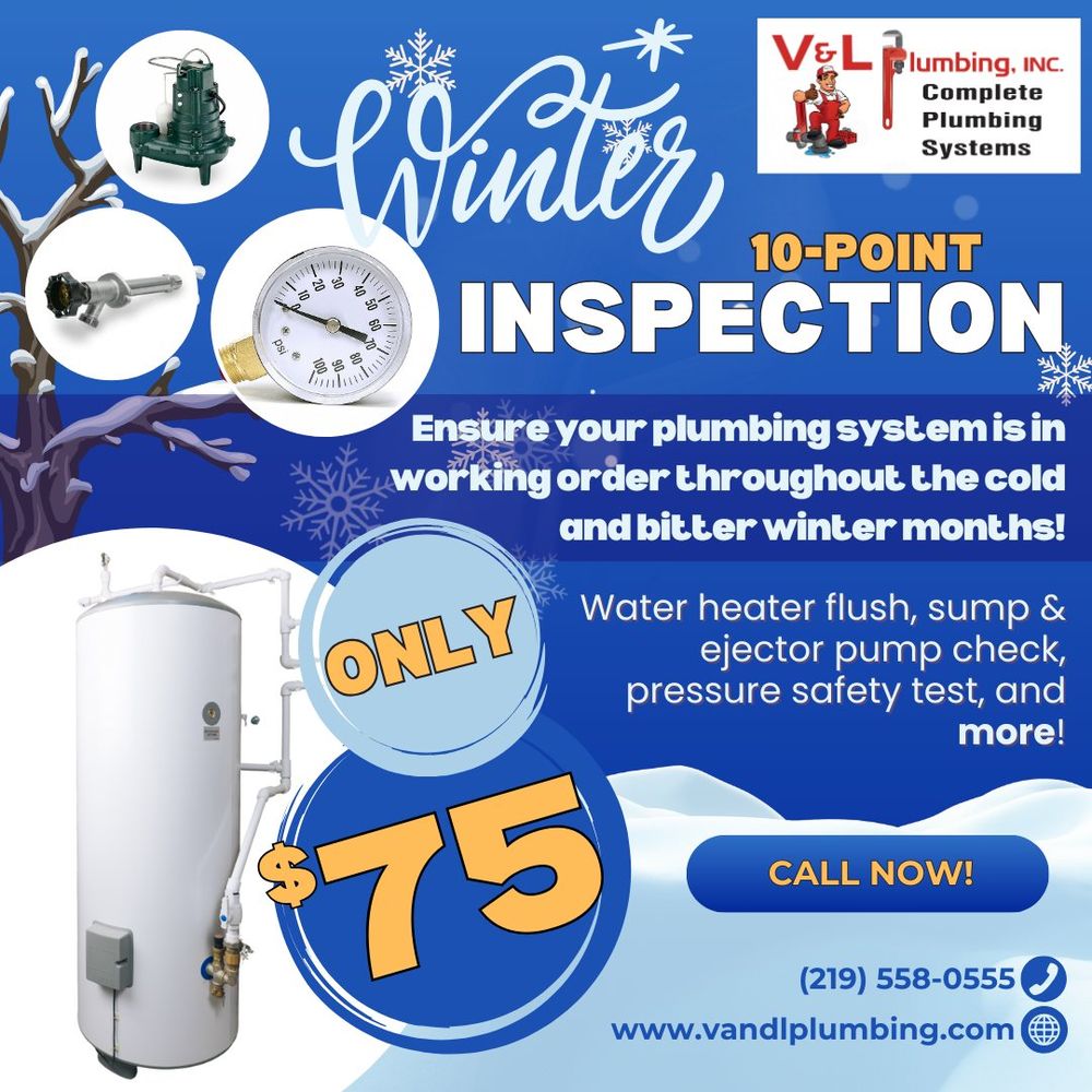 Slide of V & L Plumbing