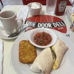 Side Door Deli - Breakfast burrito special