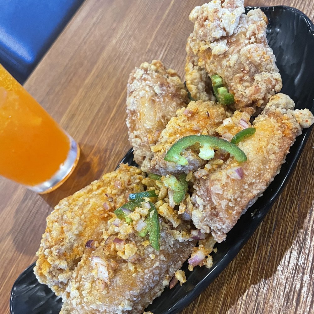 Noodle Man - A4. Salt & Spicy Chicken Wings - Chinese Near Me - Chesapeake, Virginia Noodle Man - A4. Salt & Spicy Chicken Wings - Chinese Near Me - Chesapeake, Virginia