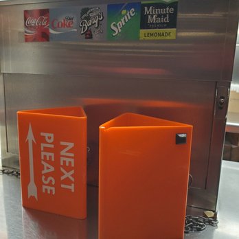 Dick's - No need for these signs today, All counters are open - Fast Food Near Me - Seattle, Washington