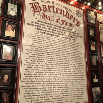 Buffalo Bar & Grille - a plaque of the bar's hall of fame - Dive Bars Near Me - Buffalo, New York Buffalo Bar & Grille - a plaque of the bar's hall of fame - Dive Bars Near Me - Buffalo, New York