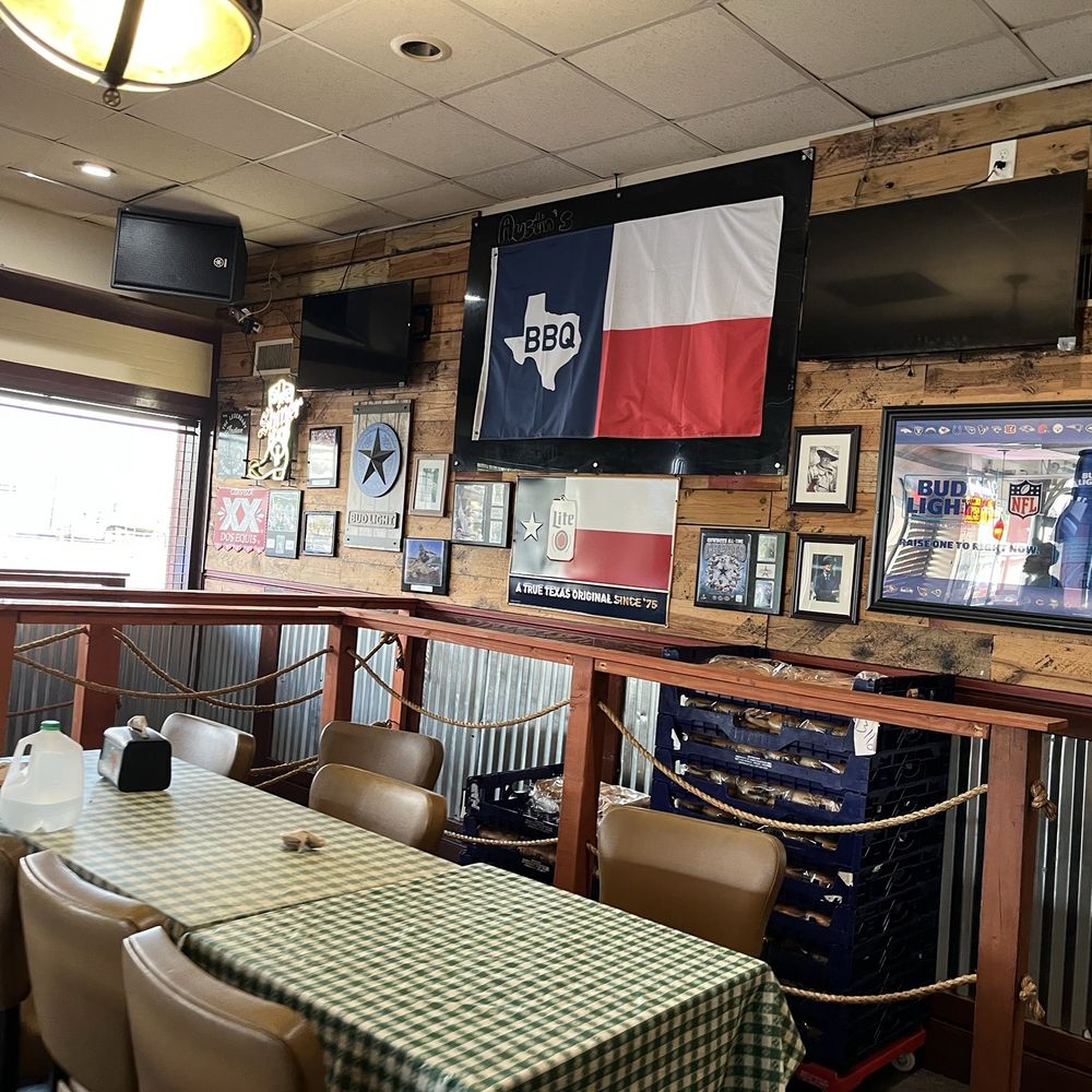 Austin’s Bar-B-Que - Sitting area - Barbeque Near Me - Addison, Texas Austin’s Bar-B-Que - Sitting area - Barbeque Near Me - Addison, Texas