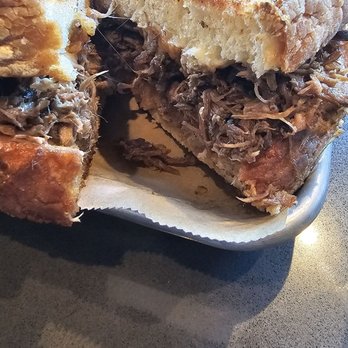 Nanny’s Bbq - Close-up of the Tri Tip Dip - Barbeque Near Me - Seattle, Washington