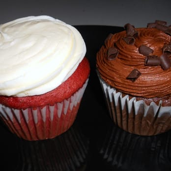 Country Bake Shoppe - Red velvet and chocolate cupcakes. - Bakeries Near Me - Cleveland, Georgia