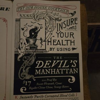 The Devil's Acre - Cocktail Bars Near Me - San Francisco, California