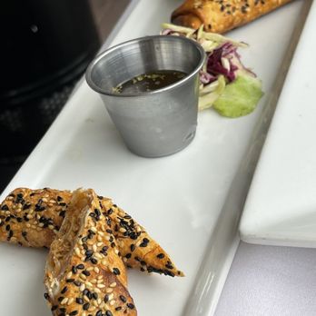 Moonshadows - Duck and mushrooms rolls - Seafood Near Me - Malibu, California