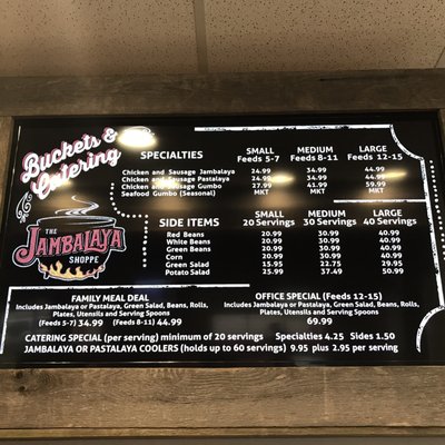 Menu photo 1 The Jambalaya Shoppe Hammond, LA