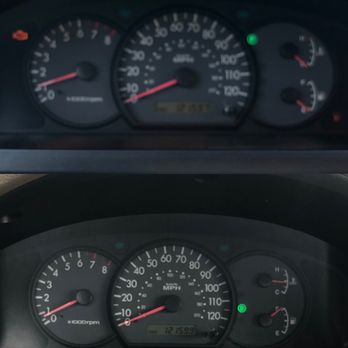Vu's Auto Repair - After I went to pick the car up and filled it up with gas, but it shows low fuel. The bottom is after Vu went to fix it again. - Auto Repair Near Me - Beaverton, Oregon