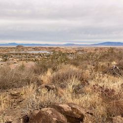 Vista Park - View to the north from Panorama Trail in winter