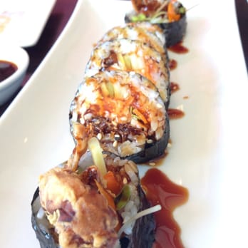 Sushi On Fire - Spider Roll - Sushi Bars Near Me - Long Beach, California Sushi On Fire - Spider Roll - Sushi Bars Near Me - Long Beach, California