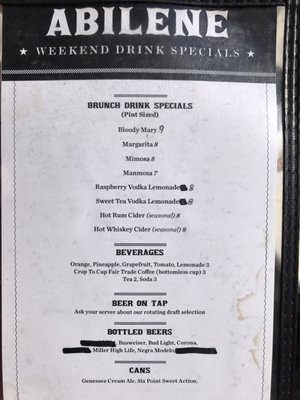 Menu photo 4 Abilene Brooklyn, NY