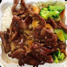 Chicken and shrimp teriyaki Chicken and shrimp teriyaki