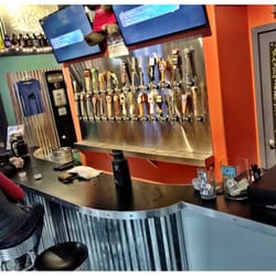 Gorilla Growlers - 30 AMAZING beers on rotating Taps...glass, stainless HydroFlask growlers to buy or bring your own!