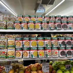 Kensington Fruit Market - Cans of beans for a buck!