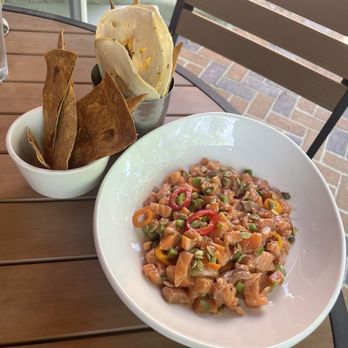 Polo Grill - Salmon tartare - delicious! - Steakhouses Near Me - Tulsa, Oklahoma