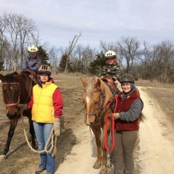 Equine Adventure At  Salt Creek Ranch - Two tiny riders on a COLD afternoon!