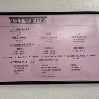 Pokemoto - Build Your Poke, Steps 1-3 - Poke Near Me - Manchester, Connecticut