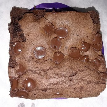 Insomnia Cookies - Chocolate Chip Brownie is delicious.  4 stars - Desserts Near Me - Tucson, Arizona