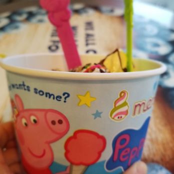 Menchie's - Peppa the Pig cups!!! - Ice Cream & Frozen Yogurt Near Me - Olympia, Washington Menchie's - Peppa the Pig cups!!! - Ice Cream & Frozen Yogurt Near Me - Olympia, Washington