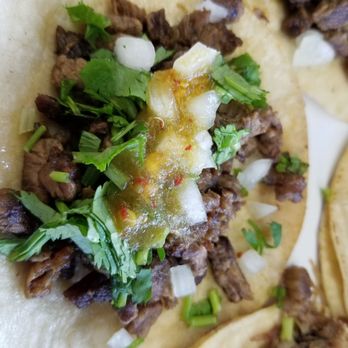 Sabor-Mex Kitchen - Carne asada street taco...I added the sauce. - Mexican Near Me - Fairfield, California Sabor-Mex Kitchen - Carne asada street taco...I added the sauce. - Mexican Near Me - Fairfield, California