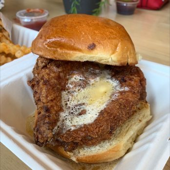 Queen Mother’s Kitchen - Virginia Honey Butter chicken sandwich - Sandwiches Near Me - Arlington, Virginia Queen Mother’s Kitchen - Virginia Honey Butter chicken sandwich - Sandwiches Near Me - Arlington, Virginia
