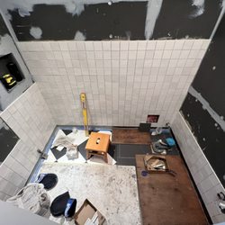 Ideal Floor Covering - Wedi Shower System with MS Polymer Sealant.