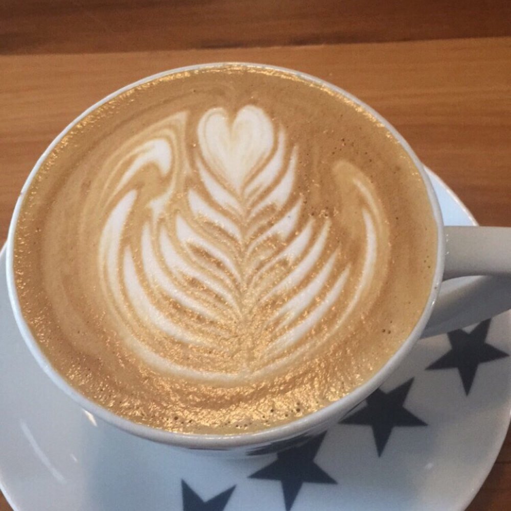 Rowster Coffee - Vanilla Latte!! Goodness to my morning - Coffee & Tea Near Me - Grand Rapids, Michigan
