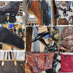 Economy Shoe & Luggage Shop - Luxury Suitcase, Purse Zipper, strap.
Wheels, Handle, Clean, Reconditioning, Resole, Re-heels, Build-up, Jacket zipper, Leather Alteration,