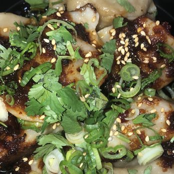 Yumpling - Closeup shot of Pork & Chive Dumplings - Taiwanese Near Me - Long Island City, New York Yumpling - Closeup shot of Pork & Chive Dumplings - Taiwanese Near Me - Long Island City, New York