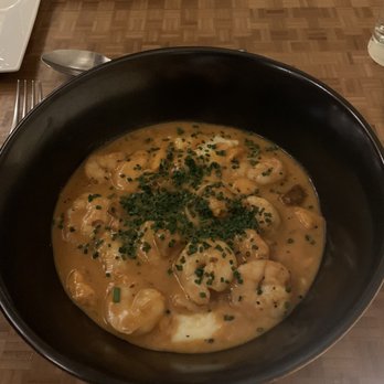 The Kitchen - Miso Butter Shrimp & Grits - New American Near Me - Jackson, Wyoming The Kitchen - Miso Butter Shrimp & Grits - New American Near Me - Jackson, Wyoming