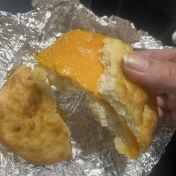 Bojangles - A cheddar Bo with cold cheese.