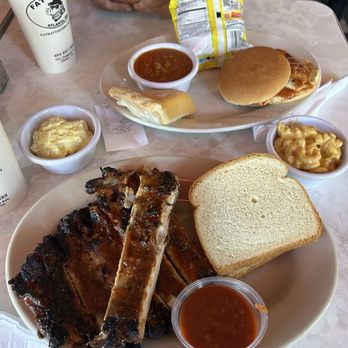 Fat Matt's Rib Shack - Half slab of ribs... They do a good job. Very juicy... Falling off the bone. - Barbeque Near Me - Atlanta, Georgia Fat Matt's Rib Shack - Half slab of ribs... They do a good job. Very juicy... Falling off the bone. - Barbeque Near Me - Atlanta, Georgia
