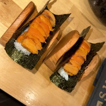 Sugo Hand Roll Bar - Uni hand roll - Sushi Bars Near Me - Seattle, Washington Sugo Hand Roll Bar - Uni hand roll - Sushi Bars Near Me - Seattle, Washington