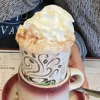 Tastee Diner - This is how hot chocolate is served :-/ - Diners Near Me - Bethesda, Maryland Tastee Diner - This is how hot chocolate is served :-/ - Diners Near Me - Bethesda, Maryland