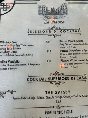 Menu photo 5 La Piazza the Grove Los Angeles, CA Menu photo 5 La Piazza the Grove Los Angeles, CA