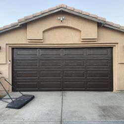 Elite Door Solutions - Chocolate brown garage door installation Indio ca