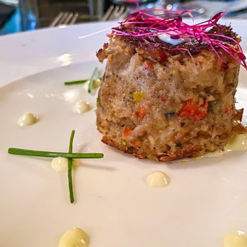 Sage - Crab and lobster cake. - New American Near Me - Sarasota, Florida Sage - Crab and lobster cake. - New American Near Me - Sarasota, Florida
