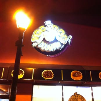 Voodoo Doughnut - Outside night shot. - Donuts Near Me - Denver, Colorado