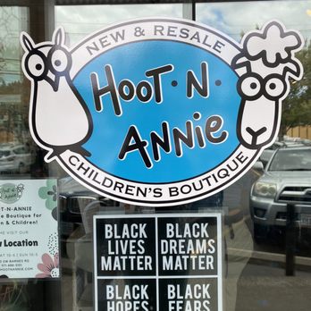 Hoot-N-Annie - Shop door - Children's Clothing Near Me - Portland, Oregon