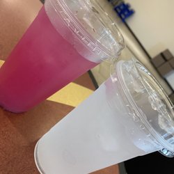 Just Fresh - Dragon fruit aquas frescas and lemon lime aguase frescas